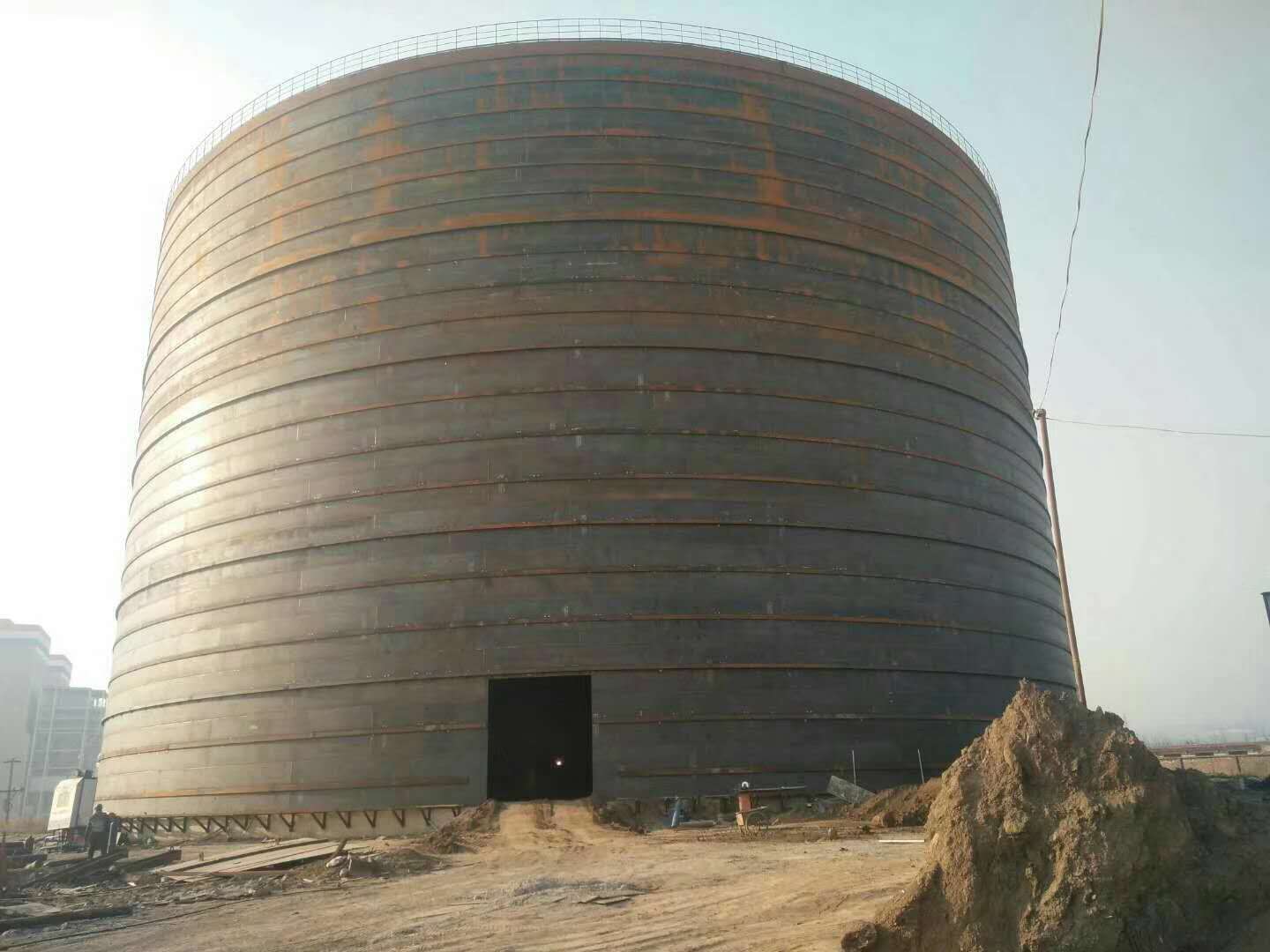 顺城承建大型钢板库的好处及原理