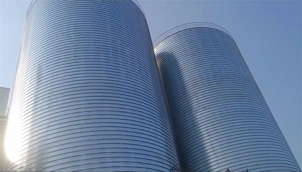 顺城2座混凝土高架卷板仓